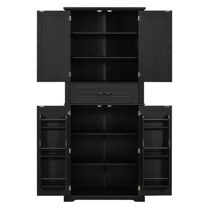 Bathroom Storage Cabinet With Multifunctional Storage Space, Drawer With Slide Rails, Adjustable Shelf