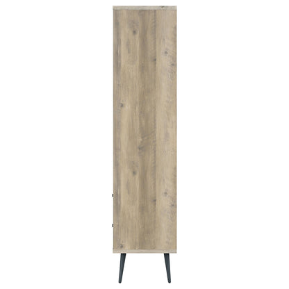 Minerva - 3 Shelf Bookcase With Drawers - Natural