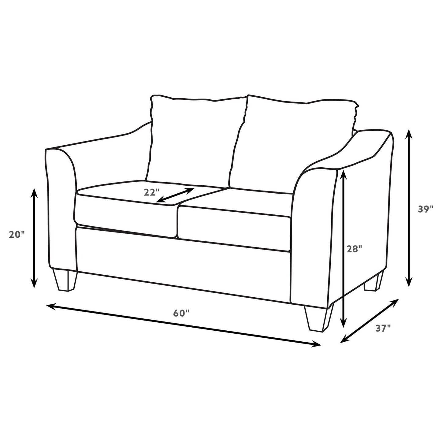 Alcazar - Sofa Set