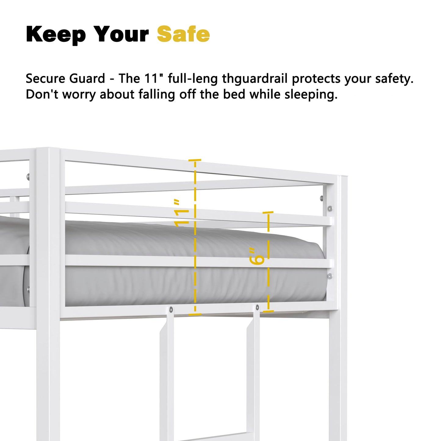 Adam - Metal Bunk Bed