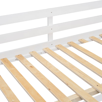 Bunk Bed With 4 Drawers And 3 Shelves