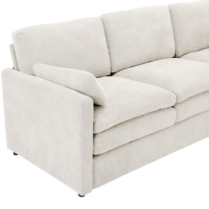 Cozy Upholstered Cushion Armchair For Living Room