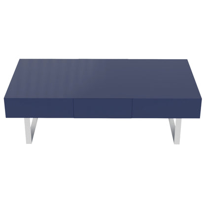 Rectangular Coffee Table With Hidden Storage