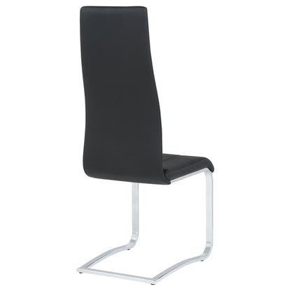 High Back Side Chairs Dining Chairs With Padded Upholstery (Set of 4)
