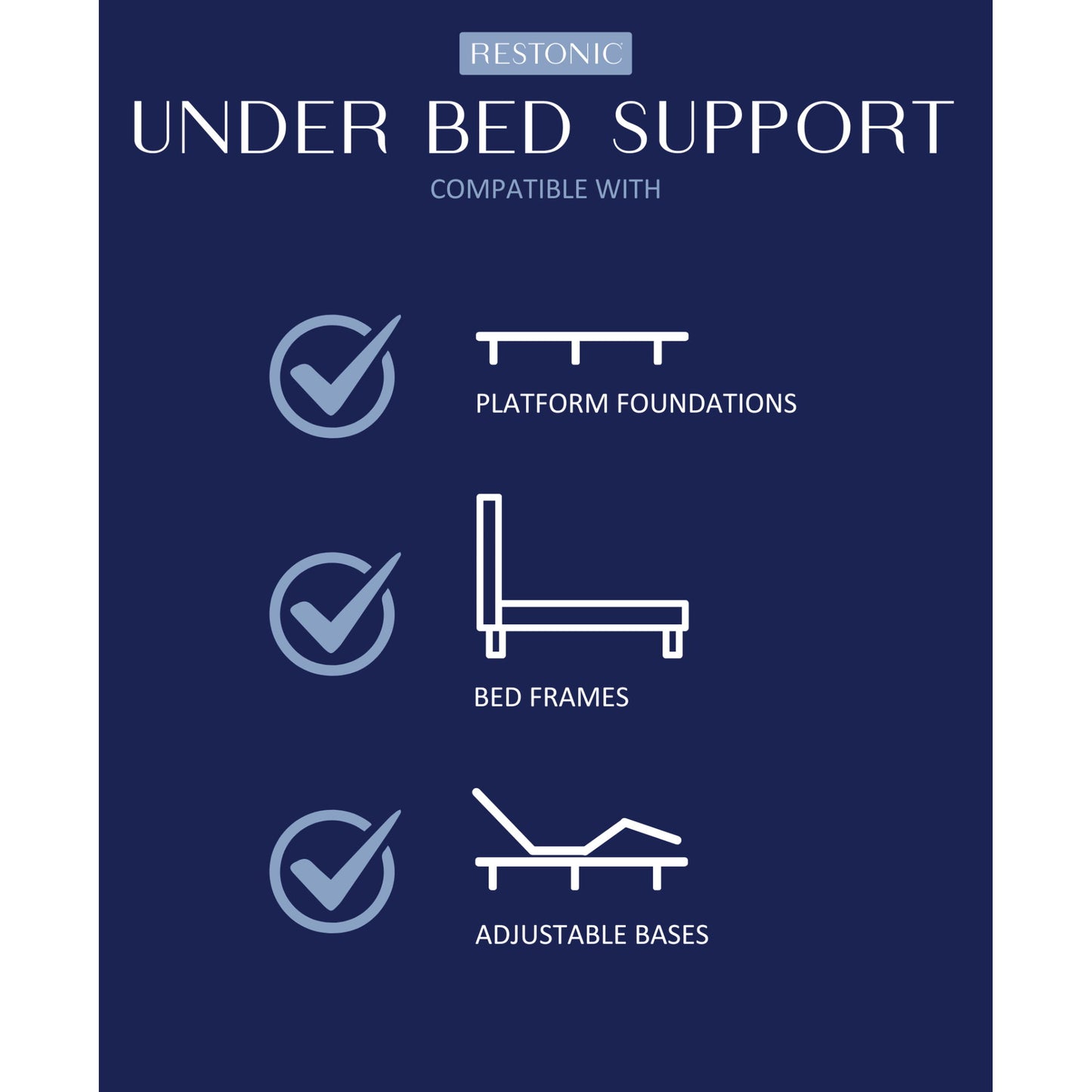 Comfort Care - Hybrid Restful Nights Euro Top Mattress With Premium Comfort Bedding Pack