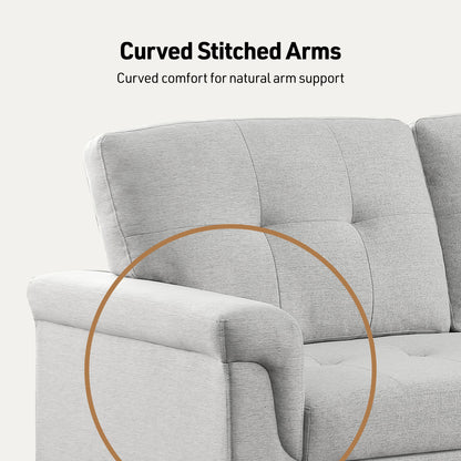 Lucca - Reversible Sleeper Sectional Sofa With Storage Chaise