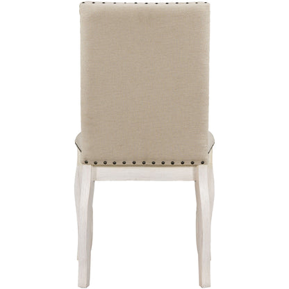 Upholstered Dining Chairs With Nailhead (Set of 2)