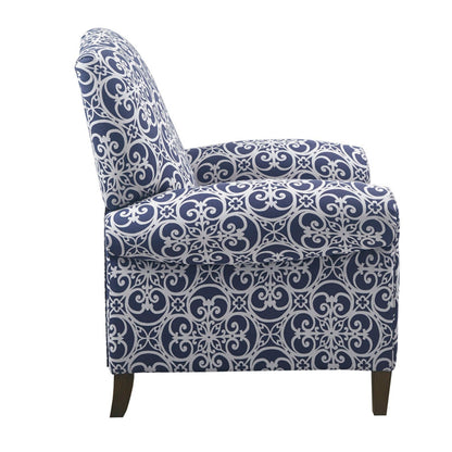 Kirby - Transitional Push Back Recliner Chair