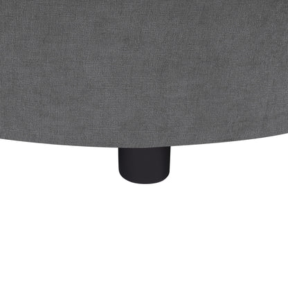 Modern L-Shaped Sectional Sofa With Curved Chaise, USB Ports, And Side Storage Pockets