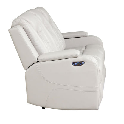 Benz - LED & Power Recliner With Adjustable Headrests And Ambient LED Lighting