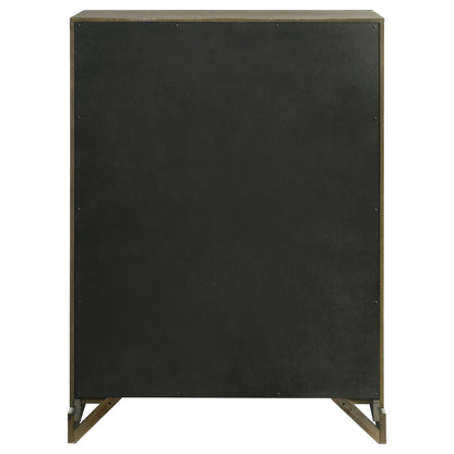 Harbington - 5 Drawer Chest - Chocolate