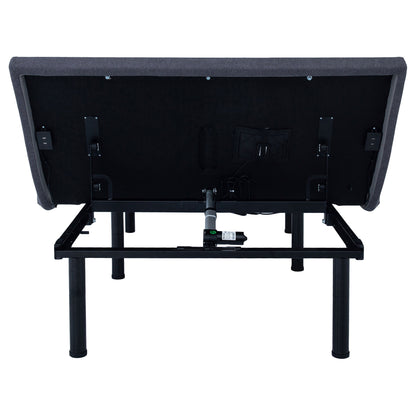 Kelven - Adjustable Bed Base With Wireless Remote And Dual Massage Motors