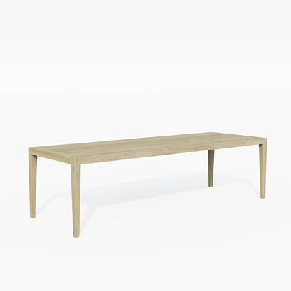 Adeline - Rectangular Dining Table With Leaves - Natural Wood Wash