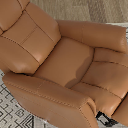 Bentley - Swivel Glider Recliner With Manual Adjustable Headrest & Footrest