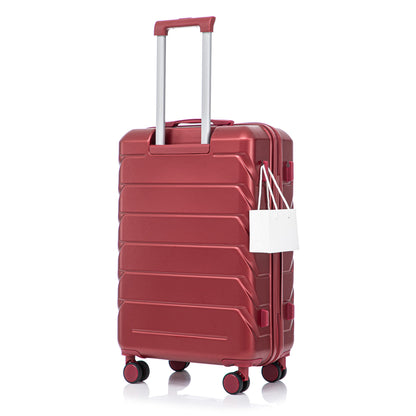 3 Pieces Set 20" / 24" / 28" Spinner Wheel Luggage With Combination Lock