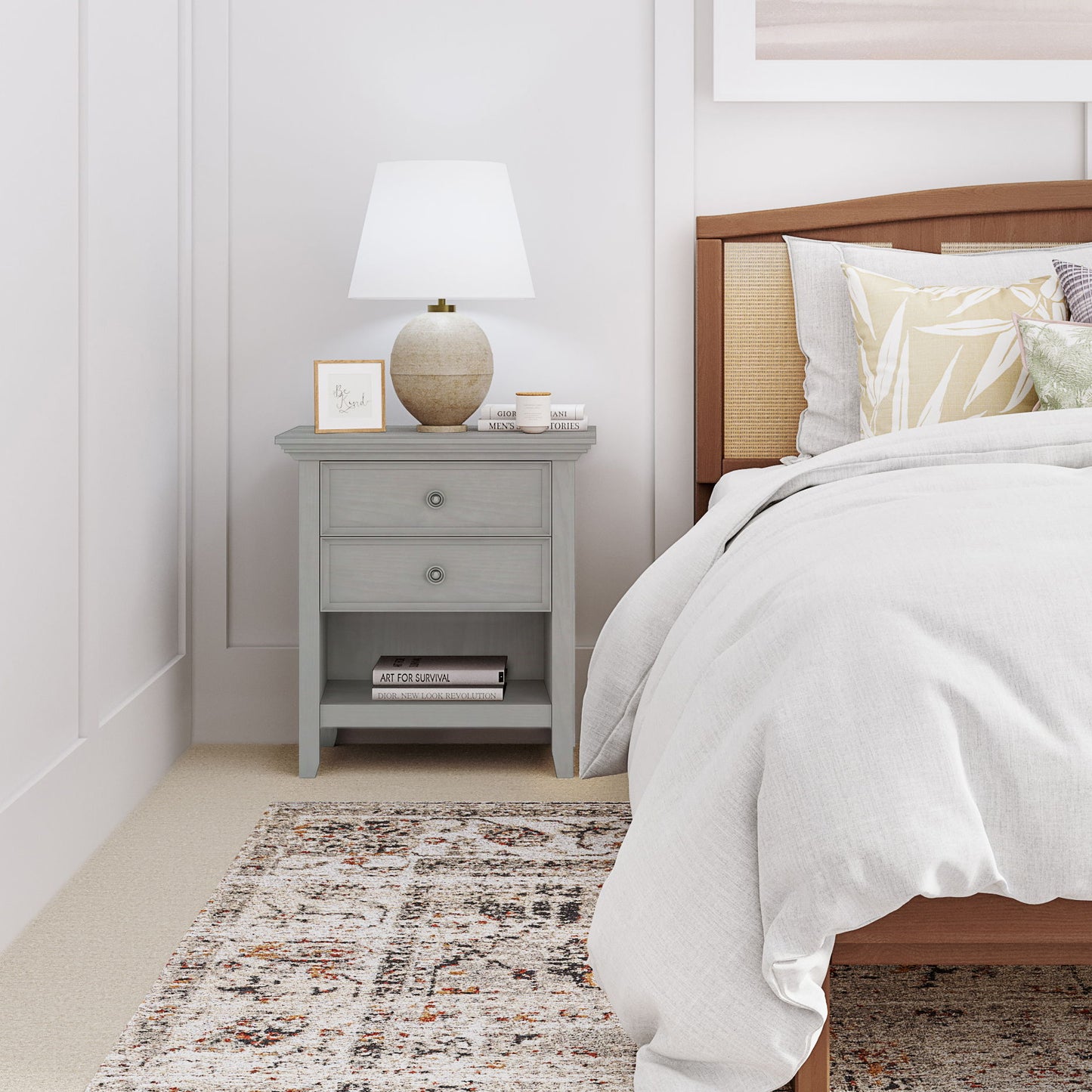Amherst - Bedside Table, Handcrafted