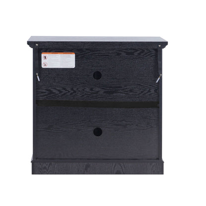 Sideboard Cabinet With Mirrored Doors, Adjustable Shelf, Metal Handles