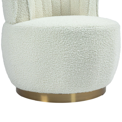 360 Degree Swivel Cuddle Barrel Accent Sofa Chair