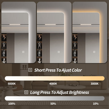 Wall Mounted LED Full Length Mirror