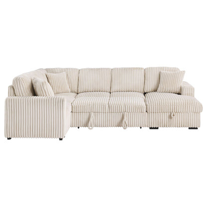 Thurston - Storage Sectional Sofa With Pop Up Bed