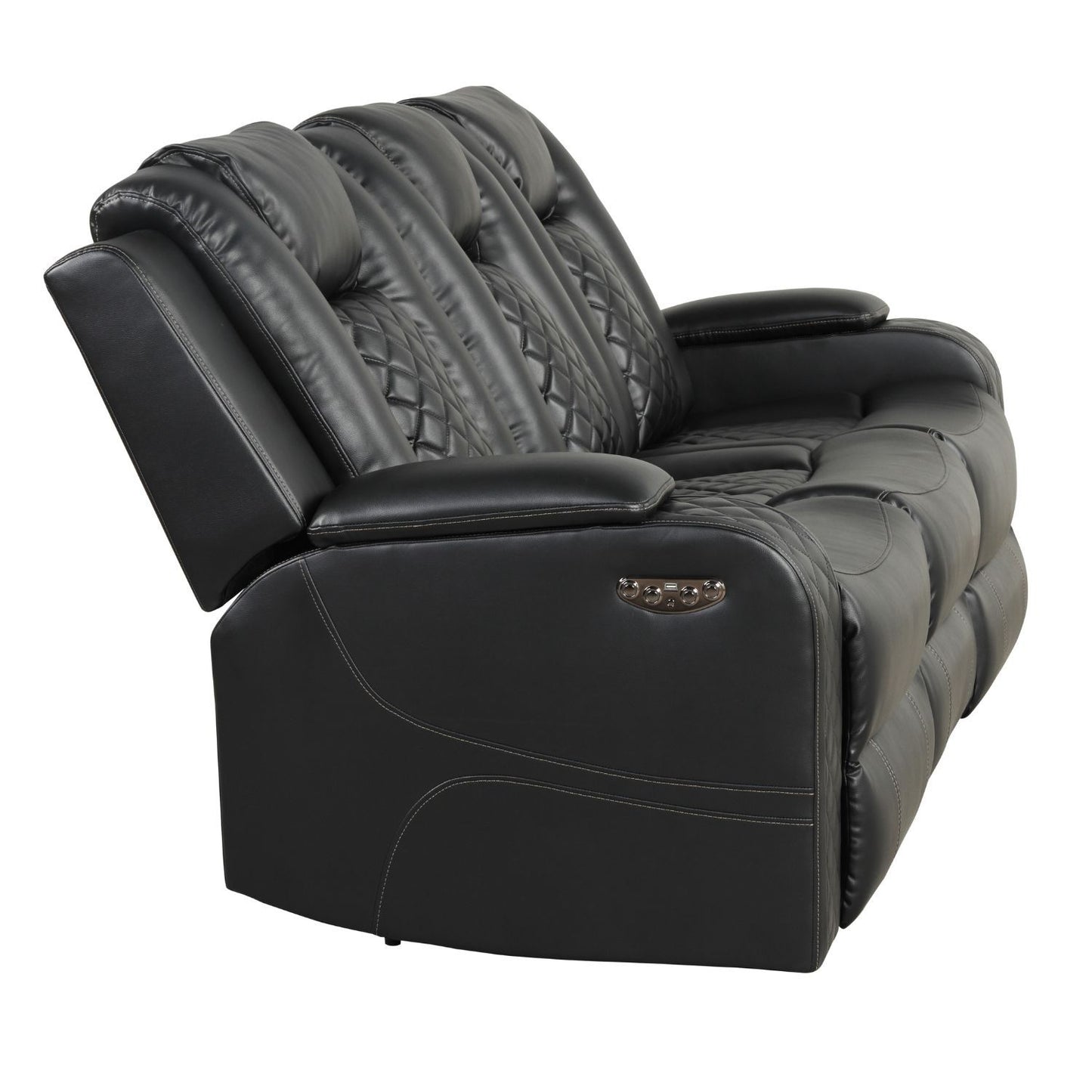 Benz - Power Reclining Sofa With LED Lighting