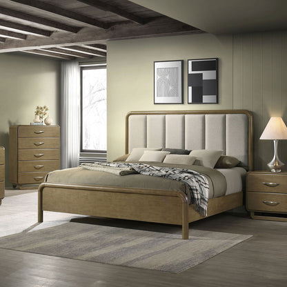 Tully - 5 Drawer Chest - Nutmeg Brown