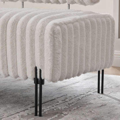 Mini Loveseat With Adjustable Backrest