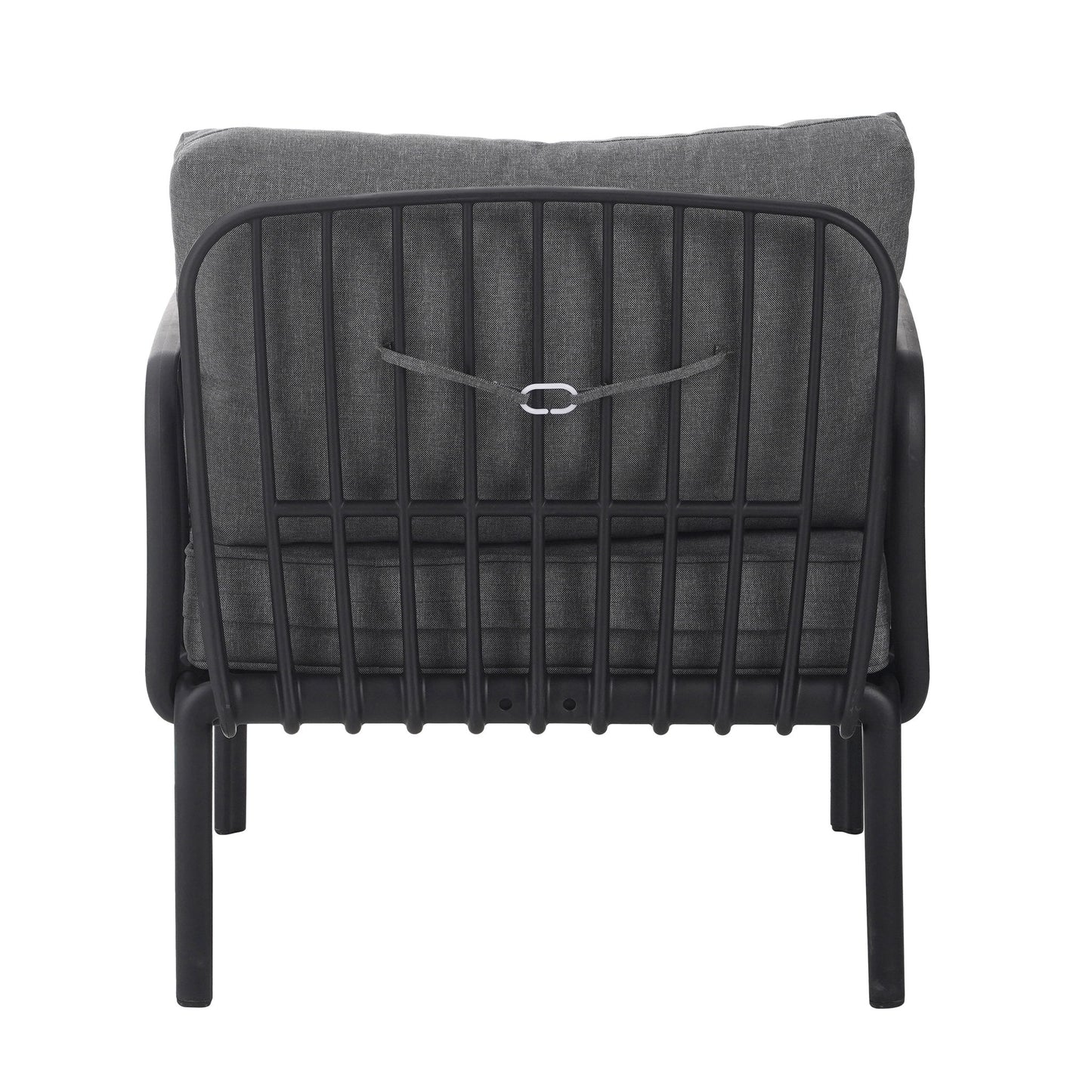 Outdoor Patio Club Chair, Waterproof Thick Cushion Deep Seating