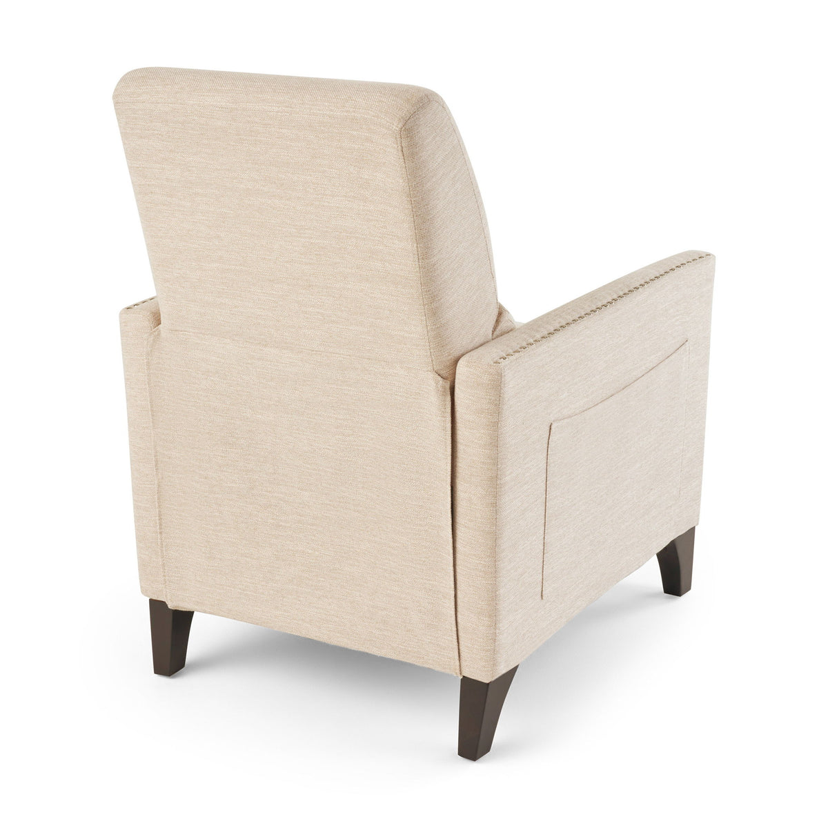 Kiersten - Contemporary Fabric Pushback Recliner