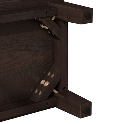 Media Console With 4 Drawers And Cable Management