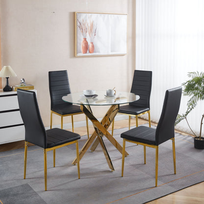Elegant Legs Dining Chair (Set of 4)