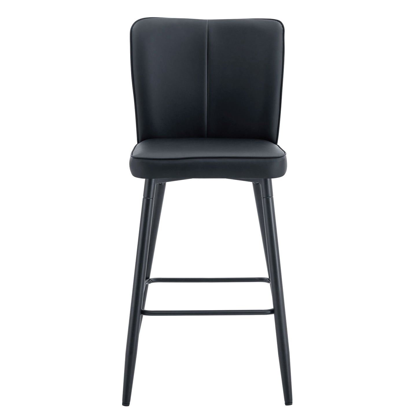 Modern Style Chair With Sleek Backrest Design (Set of 2)