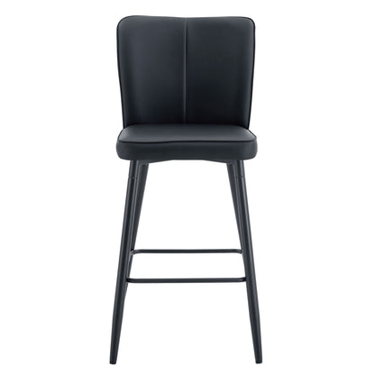 Modern Style Chair With Sleek Backrest Design (Set of 2)