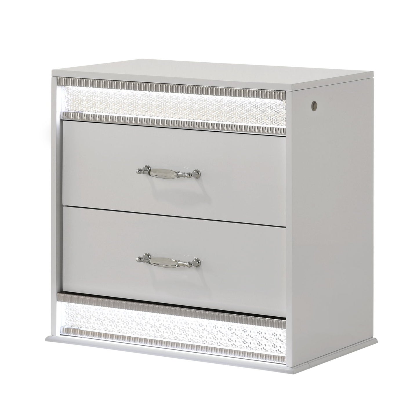 Glam - Bedroom Set With LED Headboard