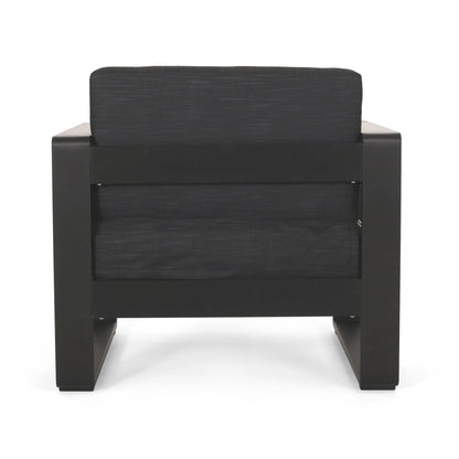 Giovanna - Club Chair Set With Aluminum Frame