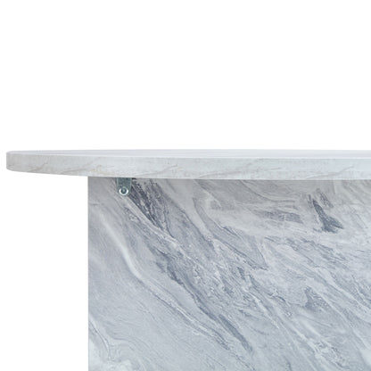 Versatile Round Coffee Table For Various Interior Styles