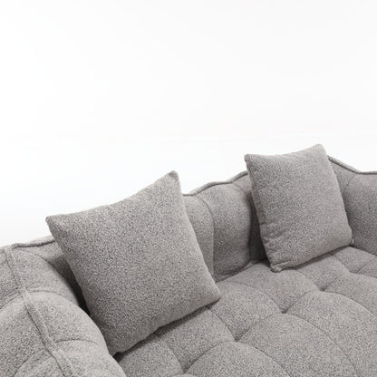 Cozy Beanbag Chair With High Resilience Foam Core For 2