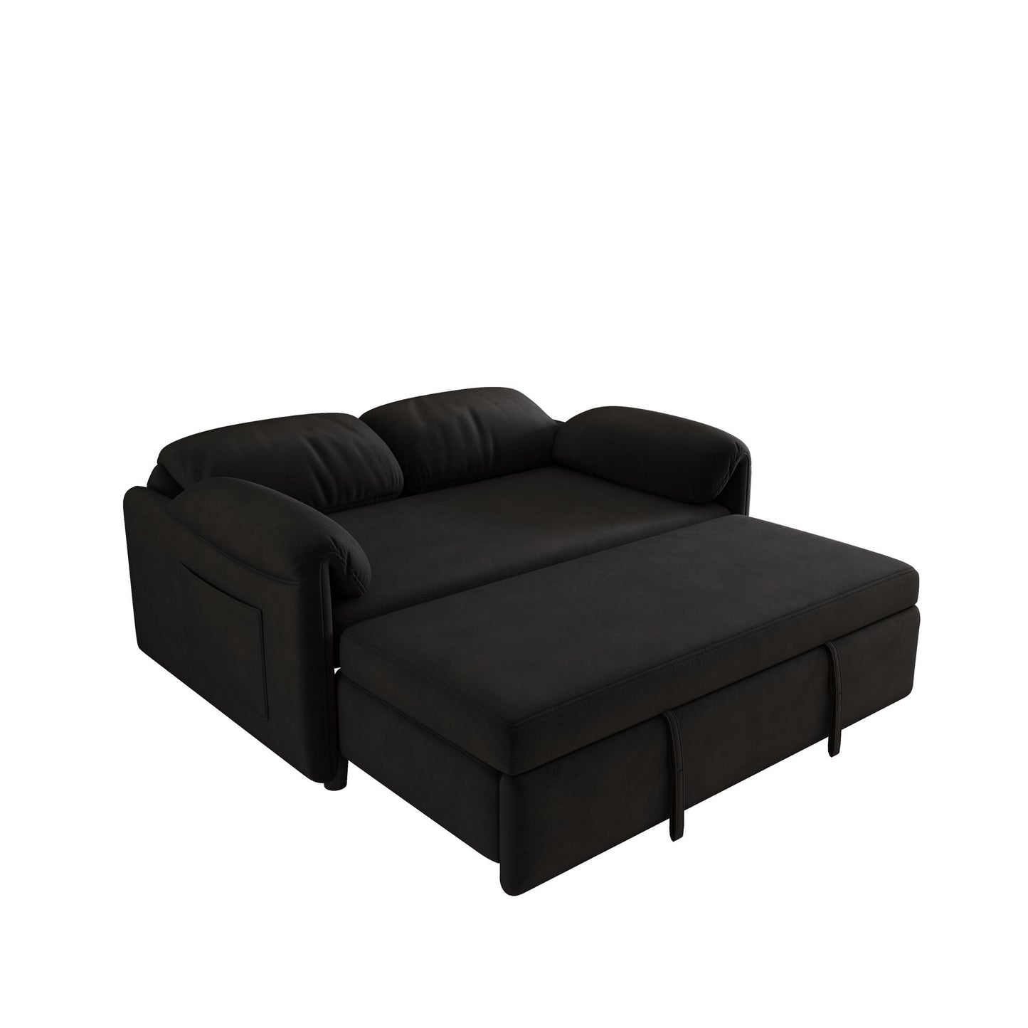 Sofa, Dual Purpose Lounge With Retractable Queen Size Bed