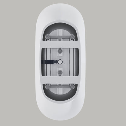 Freestanding Tub With Overflow And Pop Up Drain, Ergonomic Design