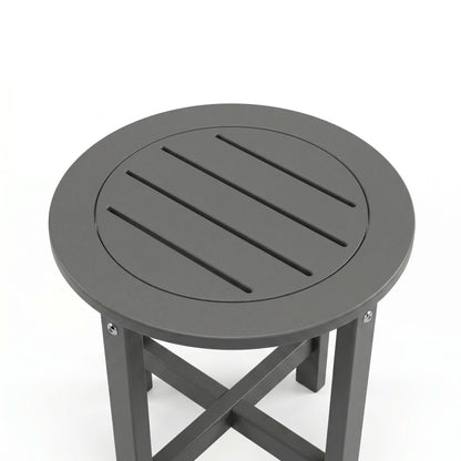 Round Outdoor Side Table