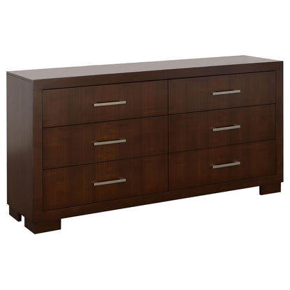 Polk - 5 Piece Queen Bedroom Set - Cappuccino