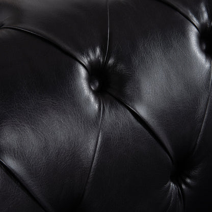 Square Arm Removable Cushion 3 Seater Sofa