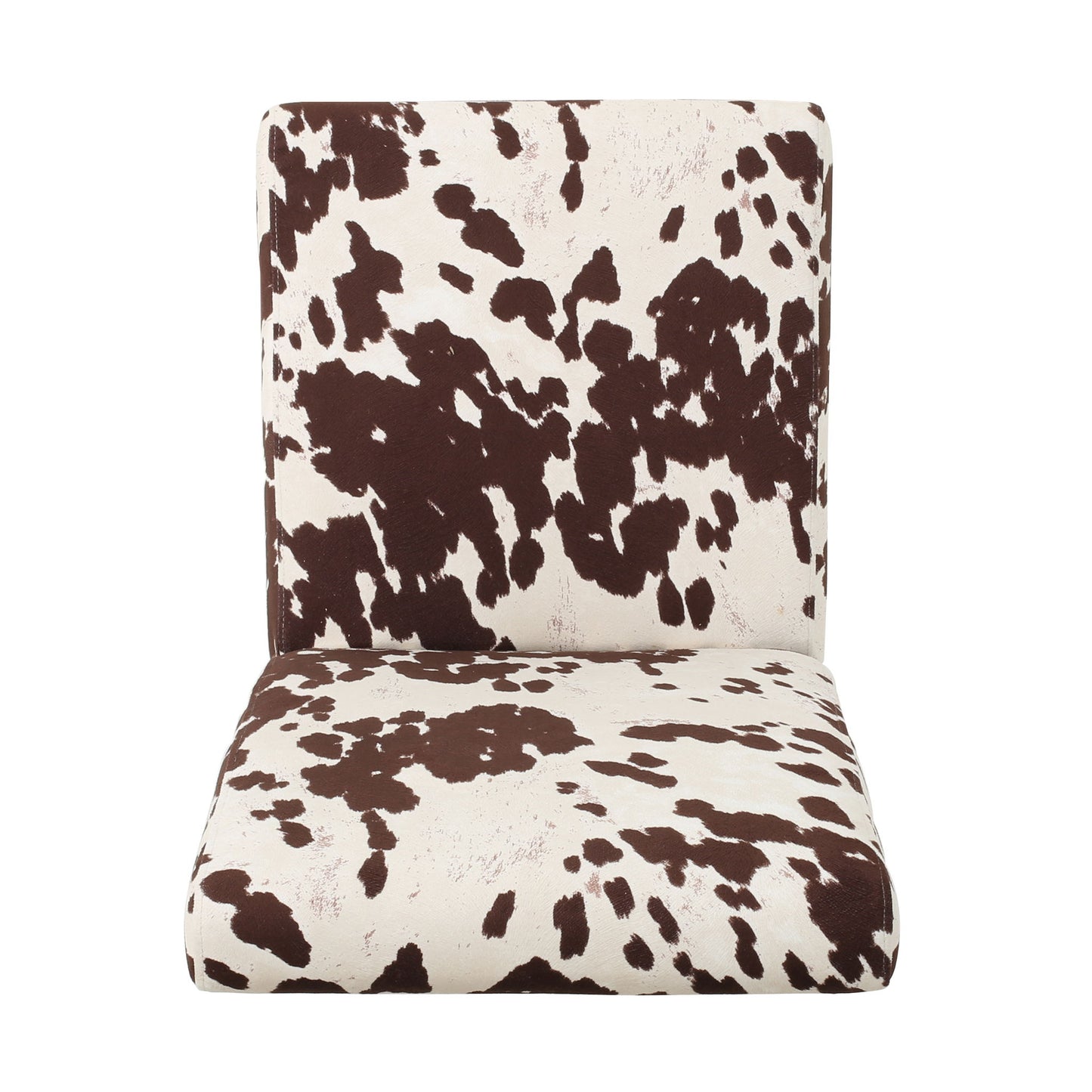 Contemporary Dining Chair With Rubberwood Legs (Set of 2)