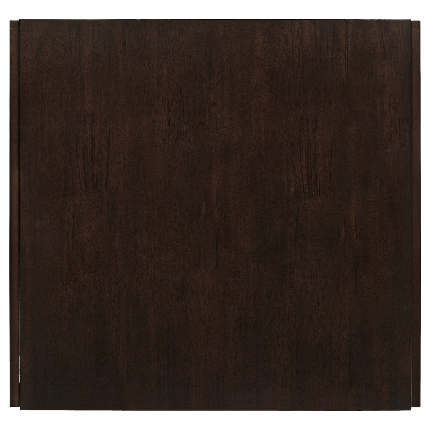 Dining Table With Drop Extension Leaf Table With Foldable Ends For Compact Spaces - Brown