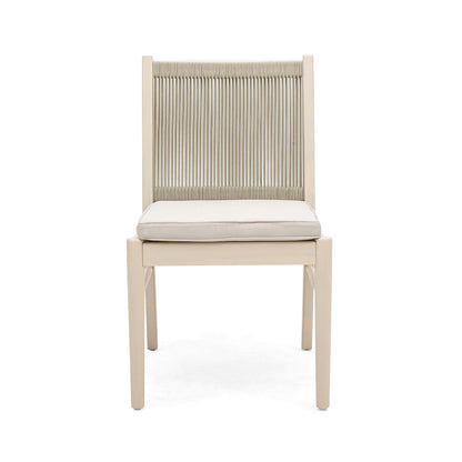 Cordoba - Dining Chair (Set of 2) Comfortable Armless Chairs - Beige