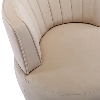 360 Degree Swivel Cuddle Barrel Accent Sofa Chair