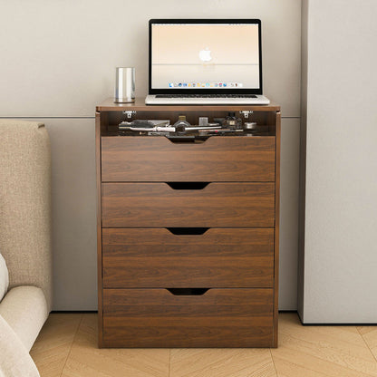 Vanity Desk With Lighted Mirror & Stool
