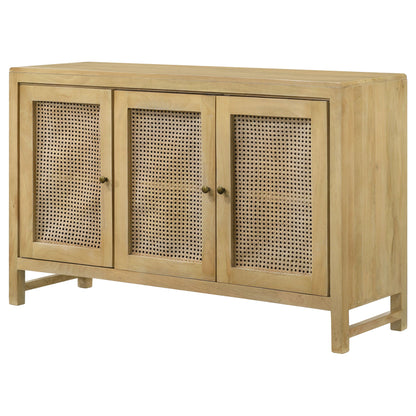 Ashton - 3 Door Accent Cabinet - Natural