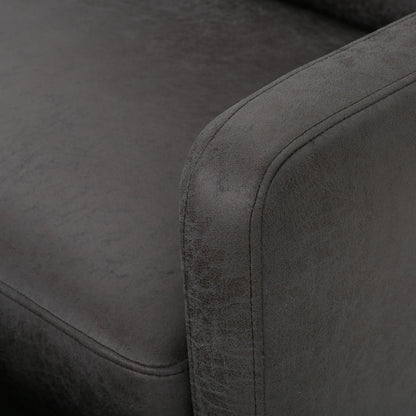 Alma - Contemporary Upholstered Loveseat Recliner - Slate