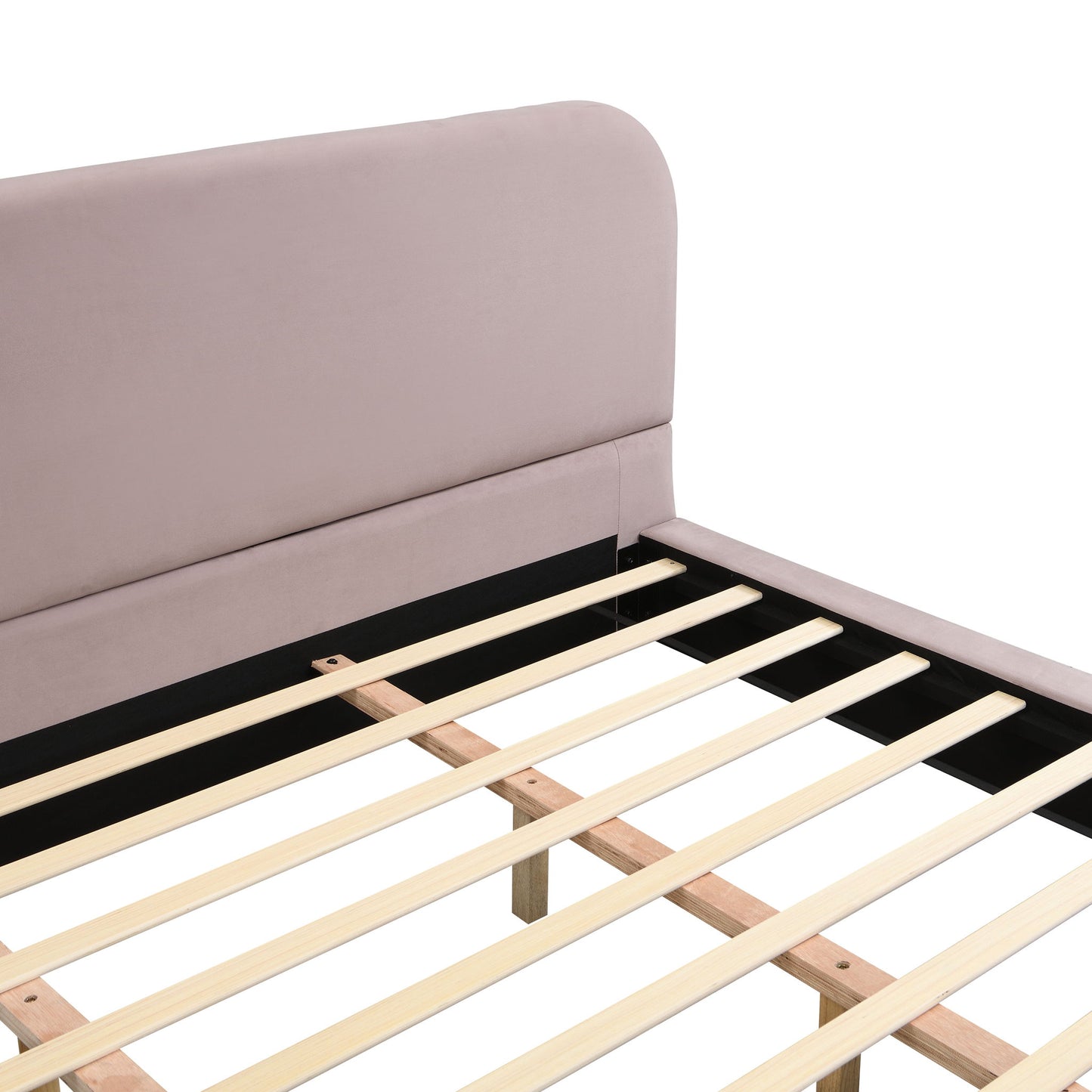 Elegant Upholstered Bed Frame